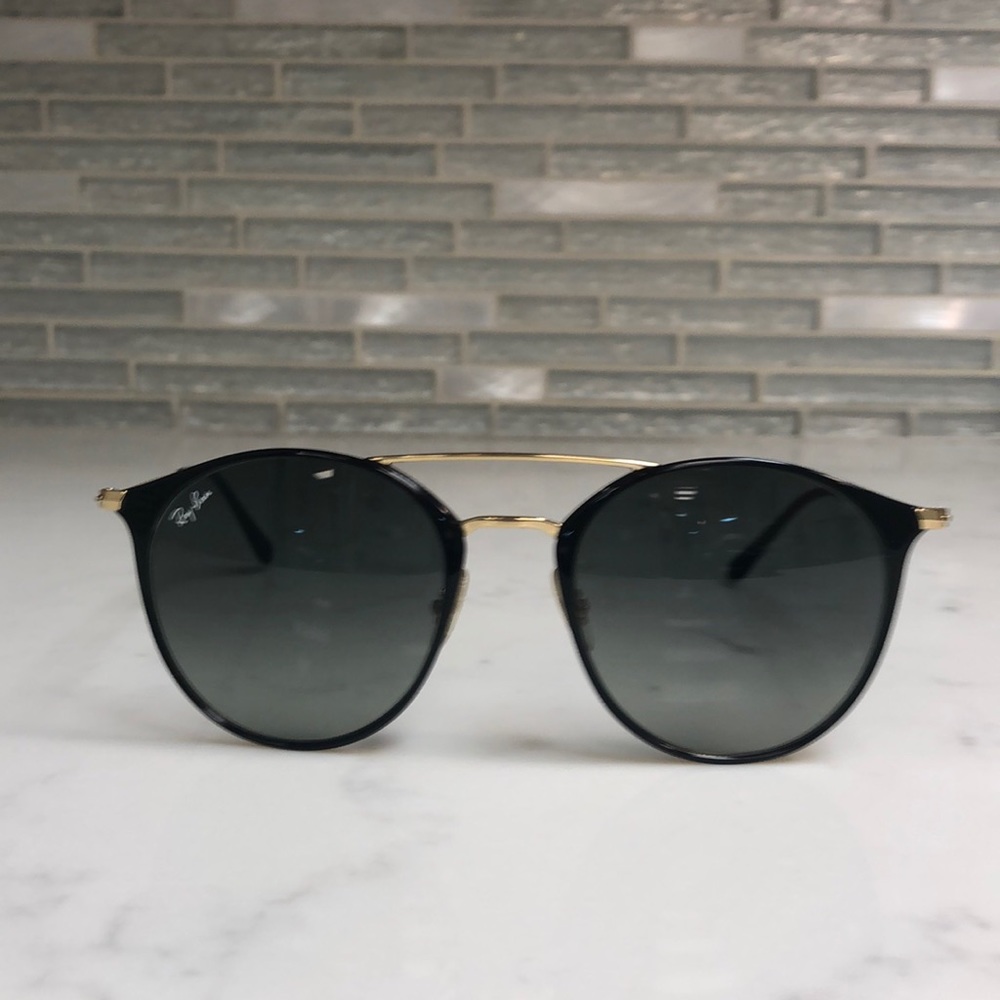 Ray-Ban Black & Gold RB3546 Sunglasses